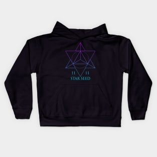 Starseed Tetrahedron Kids Hoodie